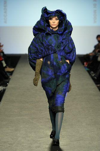nunofeltro dress by Ilaria Vallone